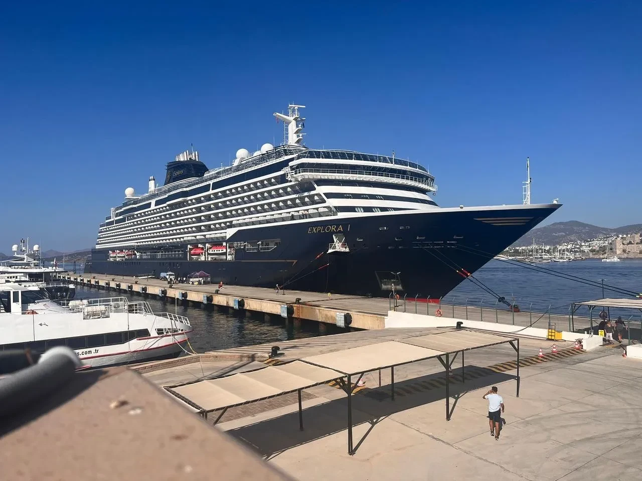 Explora I gemisi Bodrum'a 743 Amerikalı turist getirdi