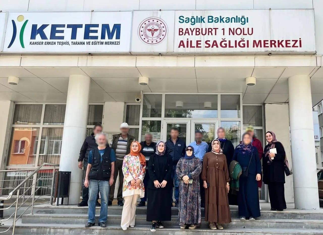 Bayburt'ta TRSM ve KETEM kanser farkındalık eğitimi düzenledi