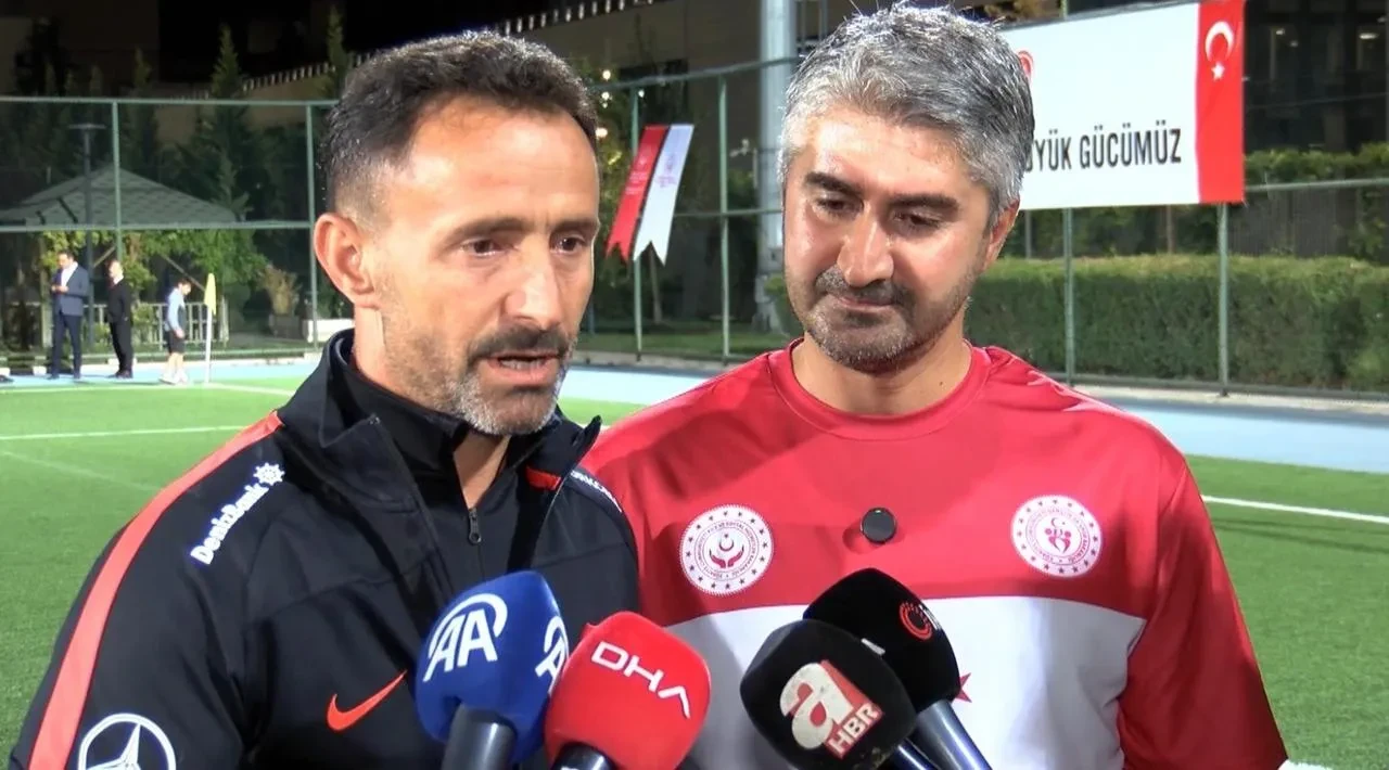 Ankara'da 19 Eylül Gaziler Günü için futbol müsabakası düzenlendi