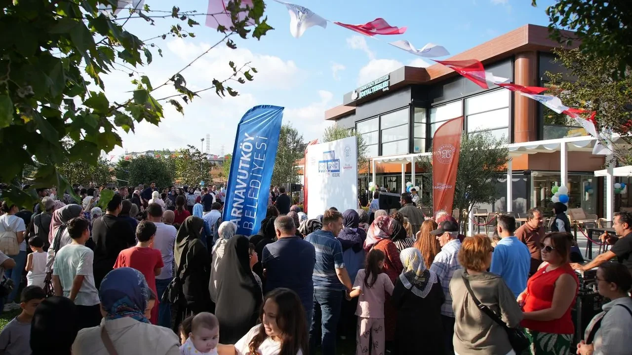 Hadımköy Sosyal Tesisi Arnavutköy Belediyesi tarafından törenle hizmete açıldı