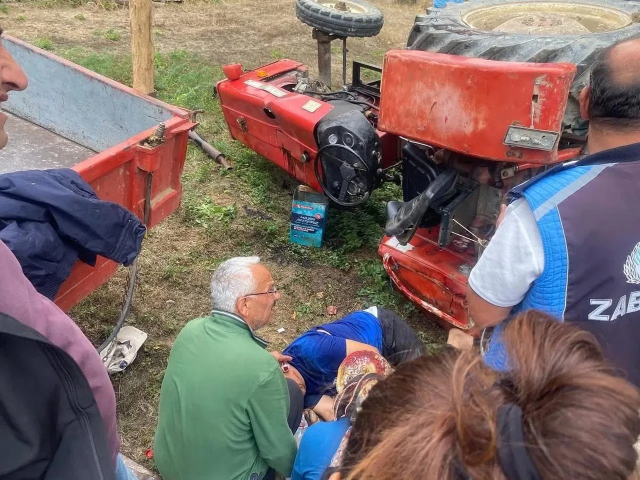 Kastamonu Azdavay’da Traktör Kazası Sonucu Sürücü Yaralandı