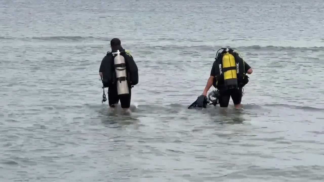 Tekirdağ'da denize girip kaybolan kadın için arama çalışmaları başladı