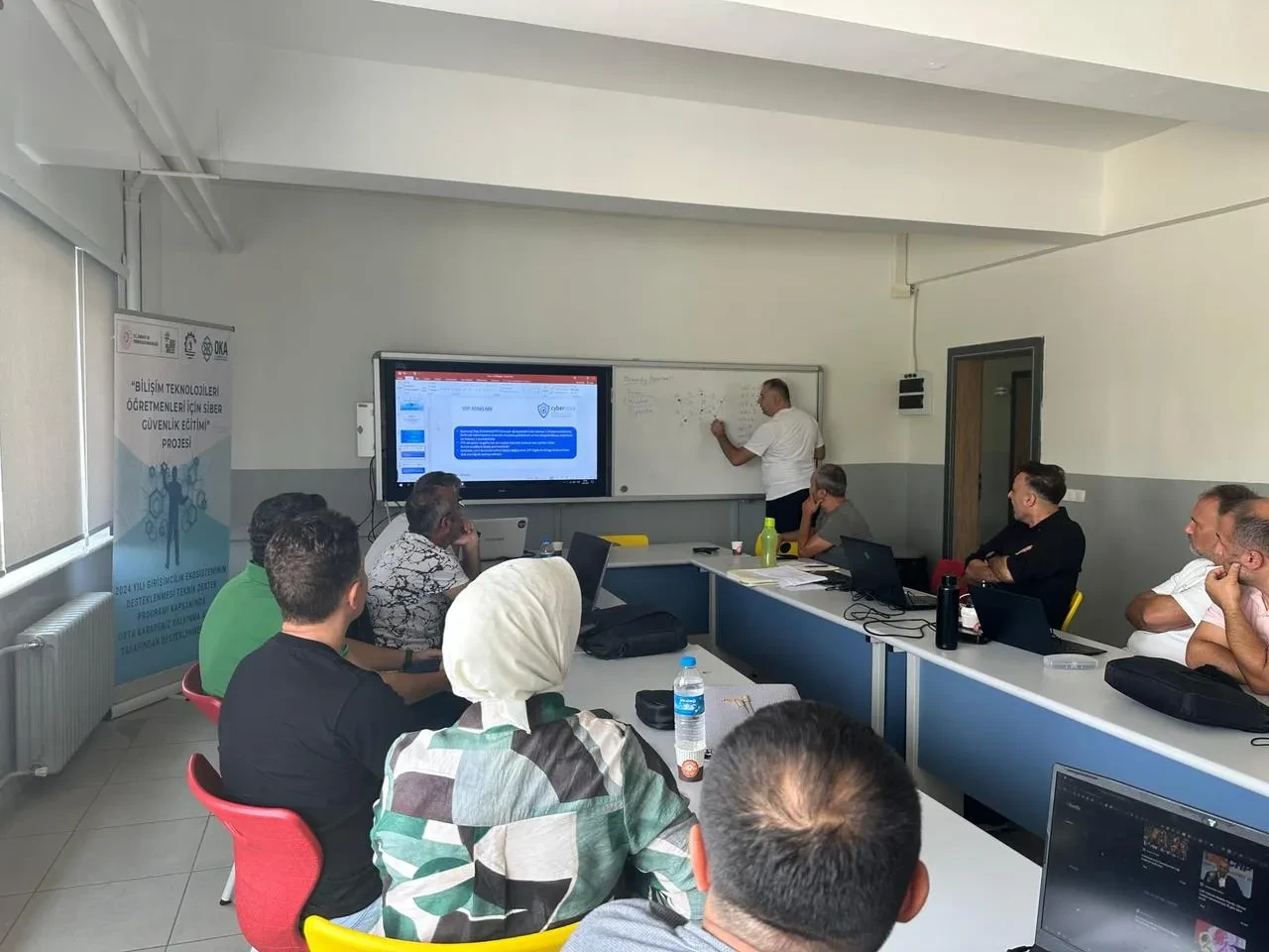 Samsun'da Bilişim Öğretmenlerine Siber Güvenlik Eğitimi Verildi