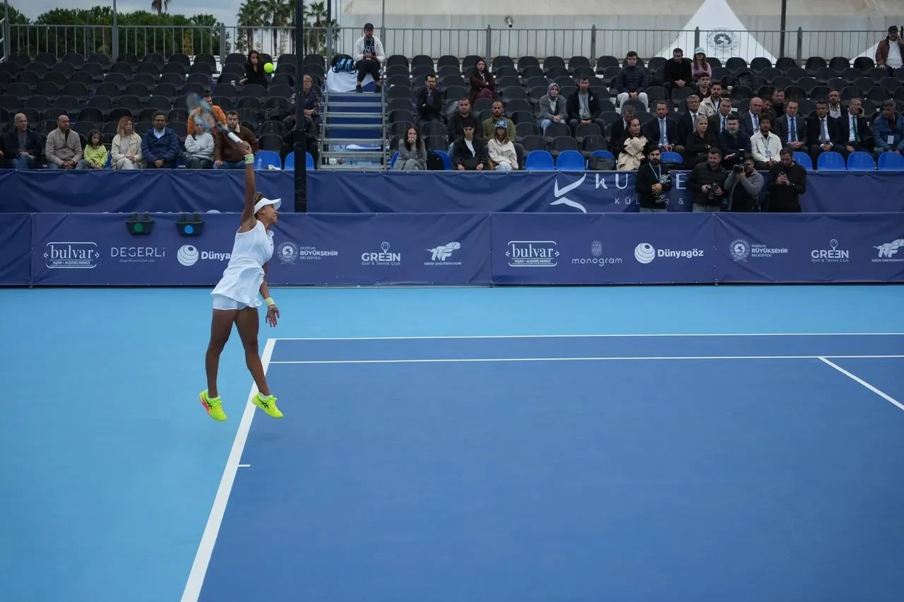 Samsun'da WTA 125 tenis turnuvasına 26 ülkeden sporcular katılıyor