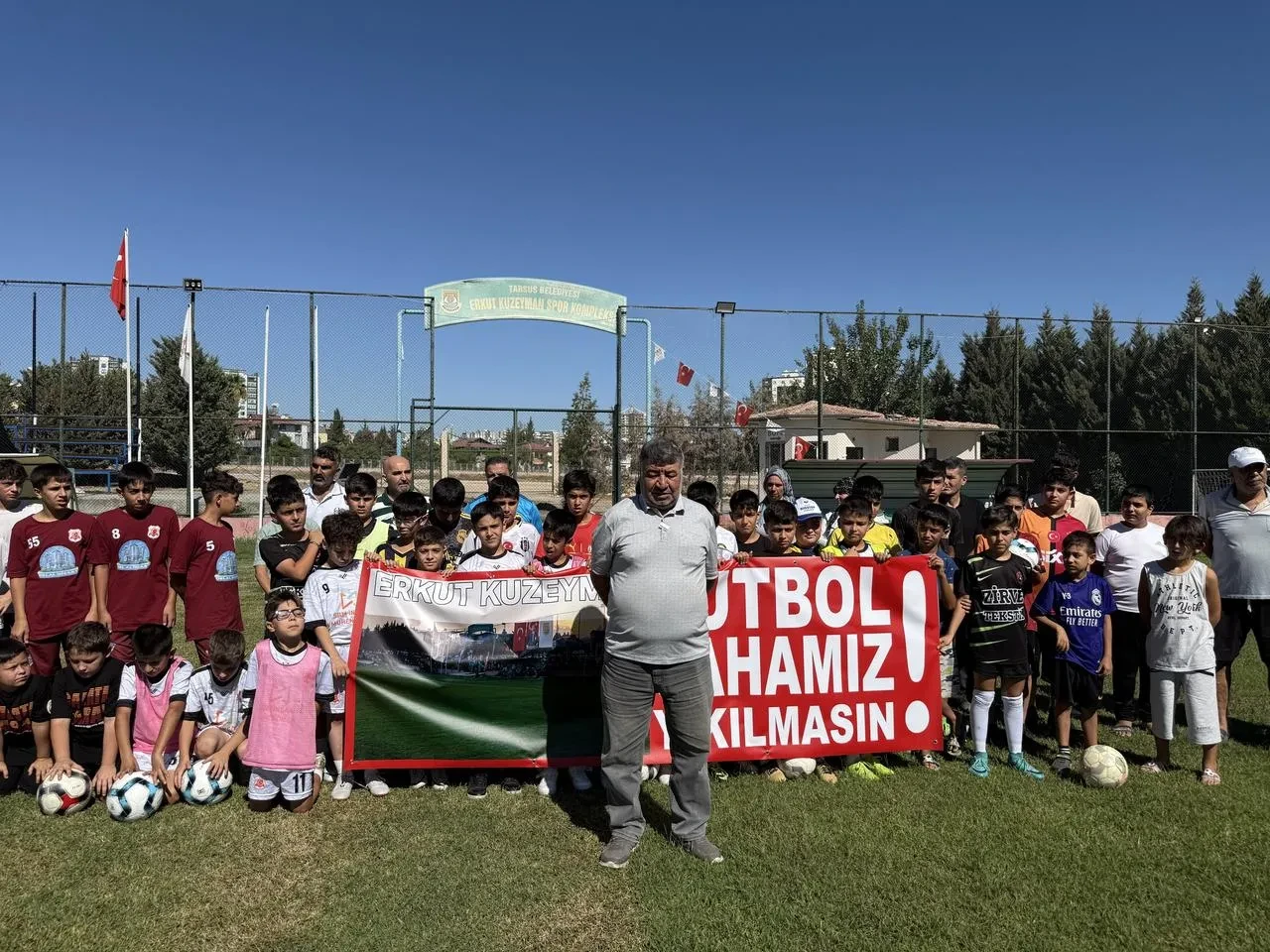 Tarsus'ta Huzurevi Yapımına Reşadiye Spor Kulübü Tepki Gösterdi