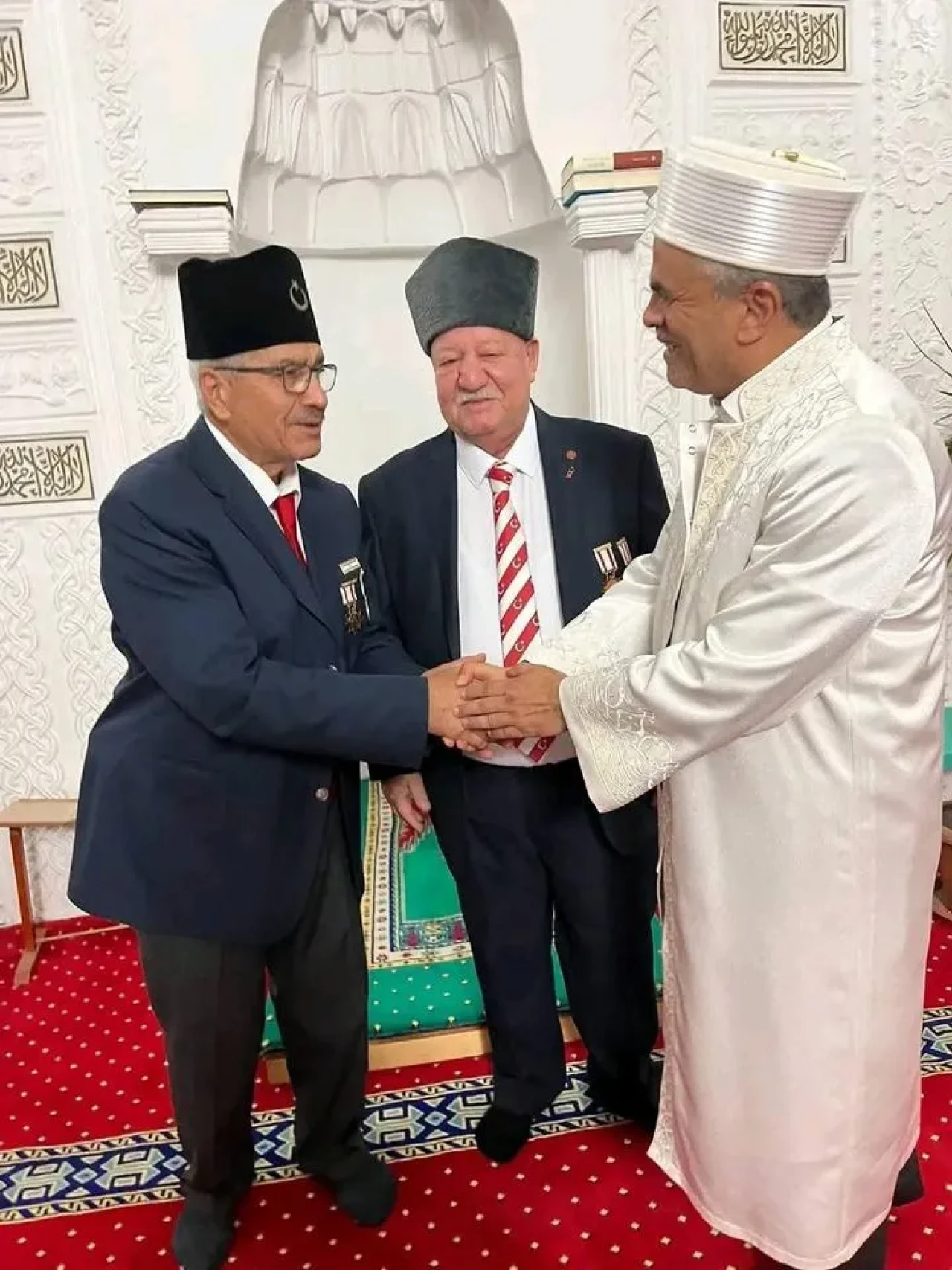 Beypazarı'nda gaziler gününde sabah namazı buluşması yapıldı