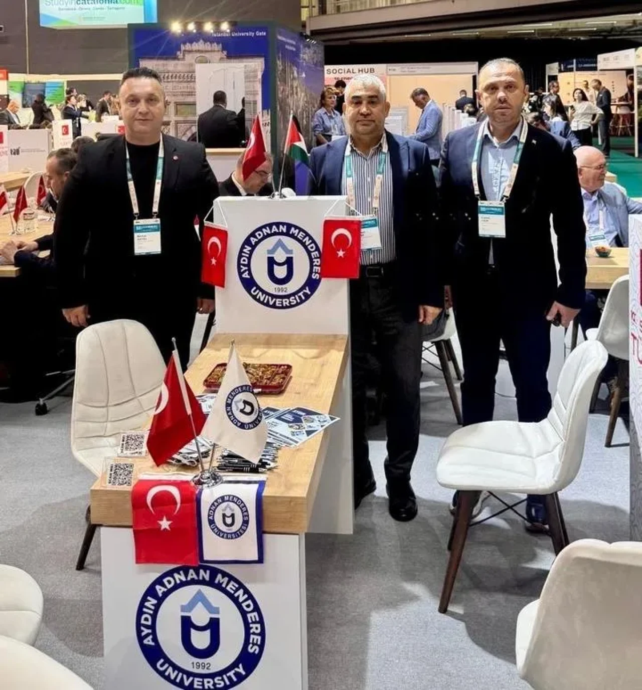 ADÜ İsveç’teki EAIE 2025 Konferansı’nda yer aldı ve tanıtıldı