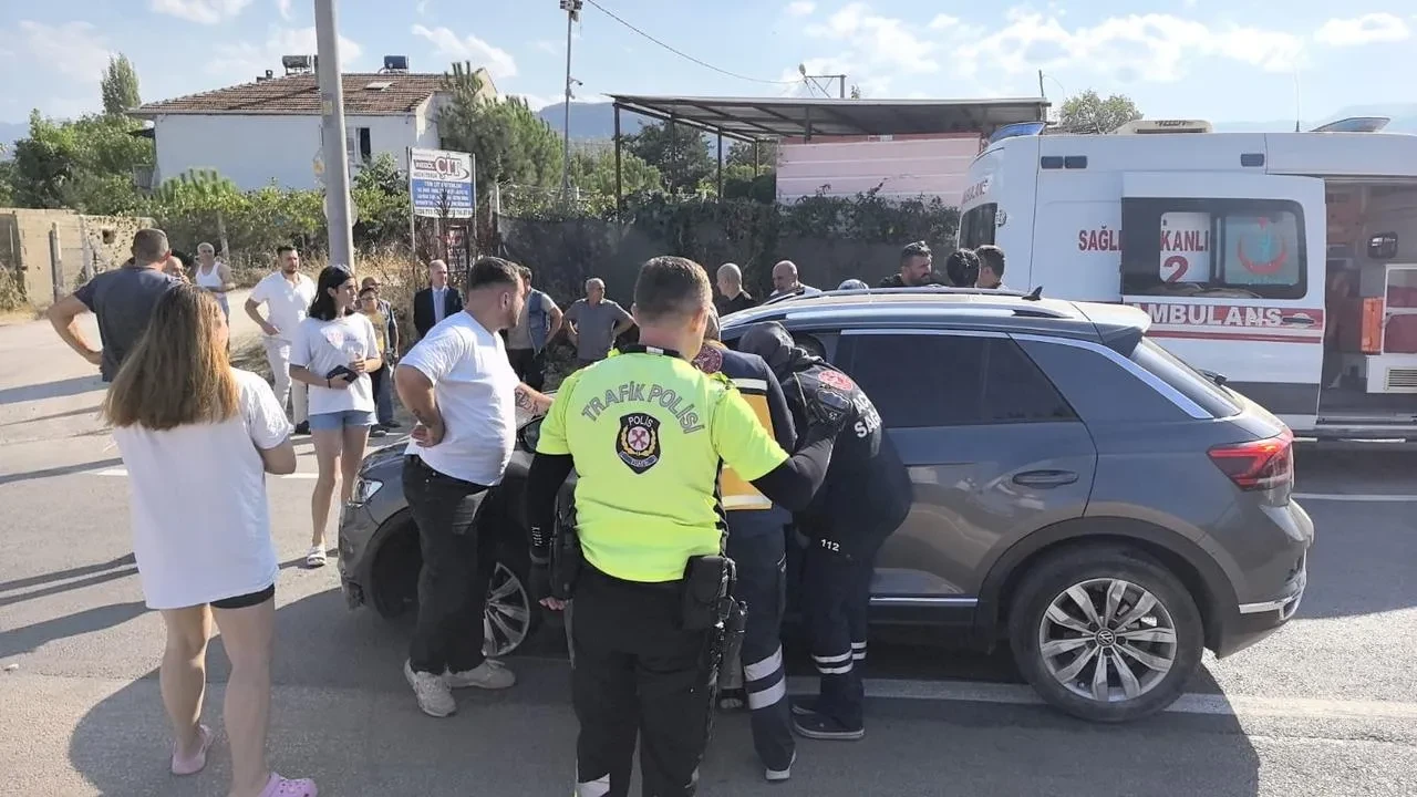 İnegöl Belediye Başkanı Alper Taban Kazaya Hemen Müdahale Etti