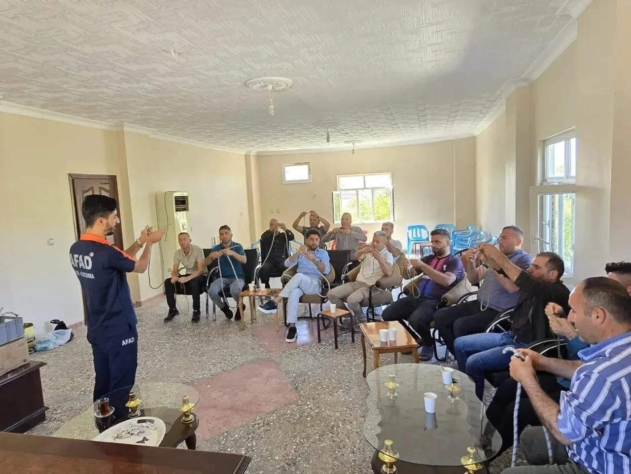 Şırnak AFAD Silopi’de gönüllülük eğitimlerine devam ediyor