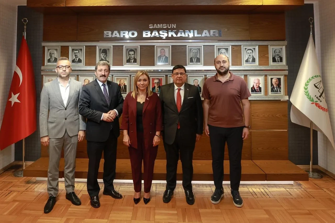 Almanya ve ILO Samsun Valisi Tavlı’yı ziyaret etti