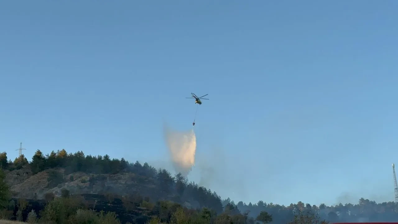 Karabük’te Ovacık ilçesinde çıkan yangın kontrol altına alındı