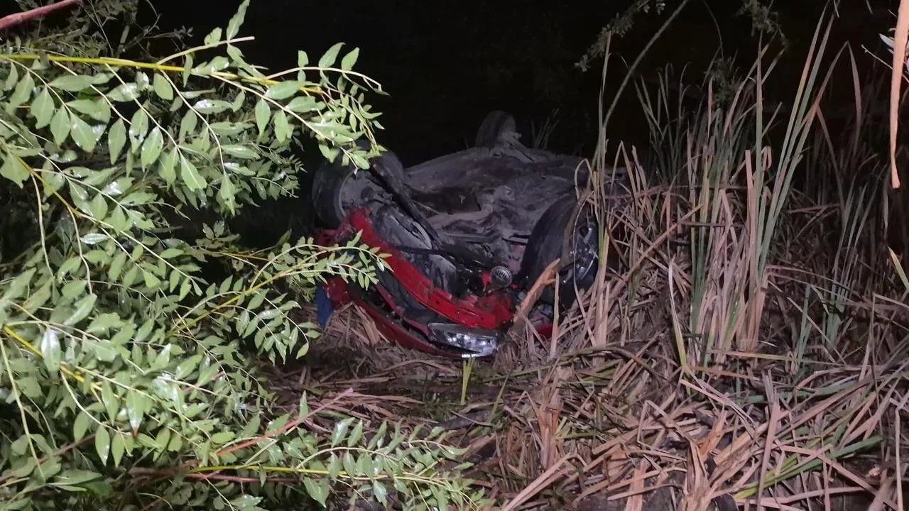 Bartın'da otomobil şarampole uçtu üç kişi yaralandı