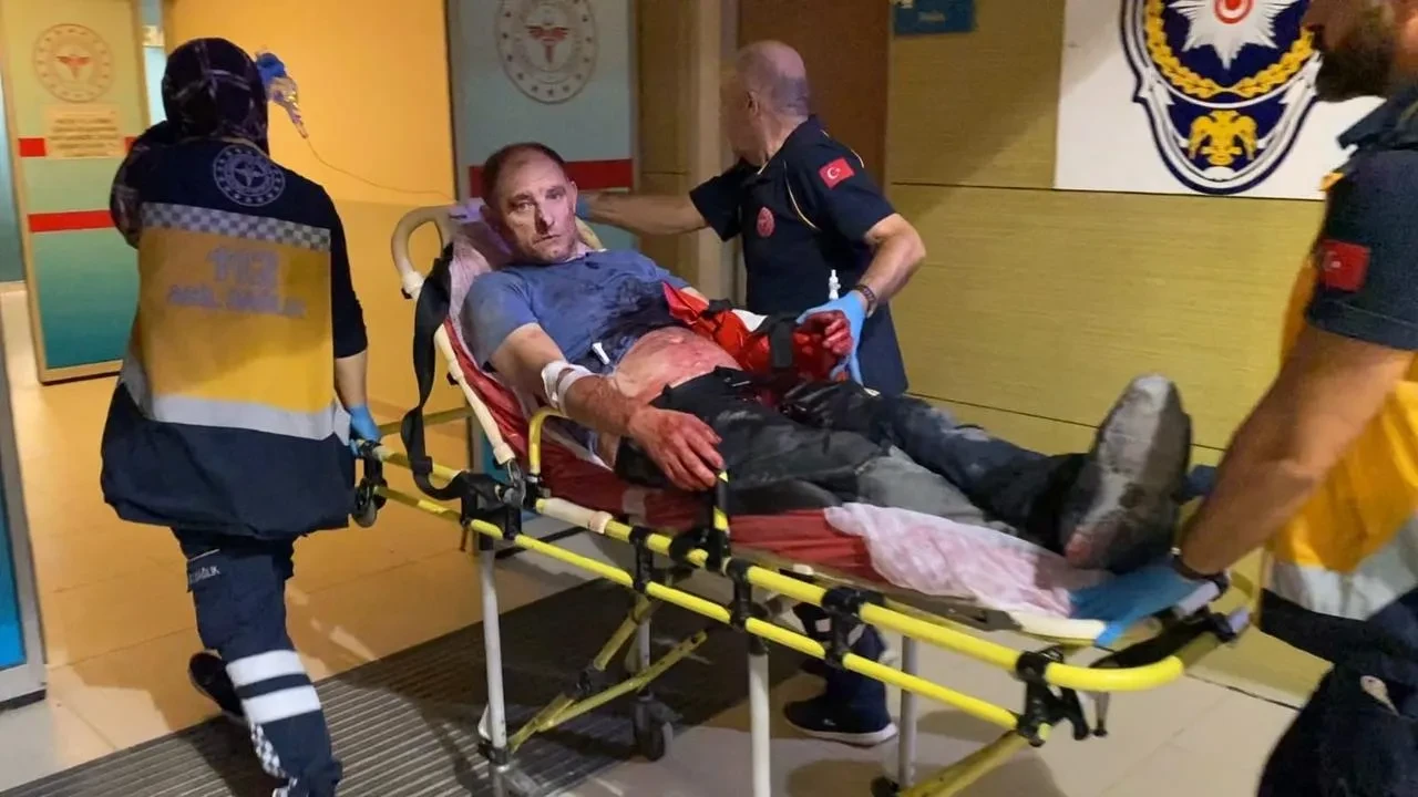 Bursa'nın İnegöl ilçesinde alkollü şahıs bıçaklanarak yaralandı