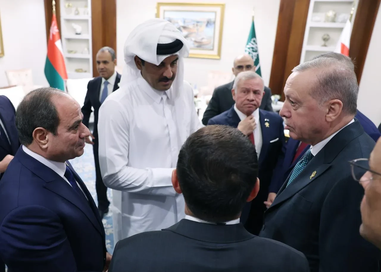 Cumhurbaşkanı Erdoğan Katar Emiri ile Doha’da ikili ilişkileri görüştü