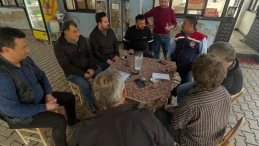 Köşk’te çiftçilere şap hastalığı ve zeytin zararlıları hakkında bilgi verildi