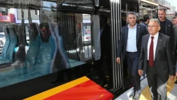 Kayseri'de Kayserispor maçlarında 1 yılda 90 saat ücretsiz tramvay hizmeti verildi