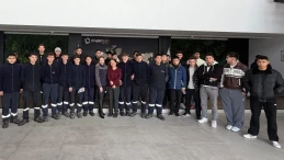 Eskişehir'de meslek lisesi öğrencileri üretim süreçlerini yerinde öğreniyor