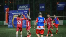 Bursa’da 9. başkanlık kupası futbol turnuvasında şampiyonlar belli oldu