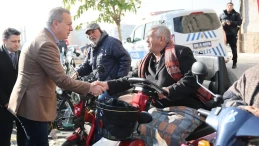 sivas Belediyesi engelli vatandaşlar için akülü sandalye şarj istasyonları kurdu