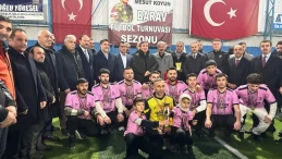 Erzincan'da Şehit Er Mesut Koyun anısına düzenlenen futbol turnuvası sona erdi