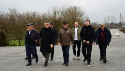 Terme'de bin metrelik beton yol çalışması başladı" (Not: Başlık 13 kelimeyi geçmiyor, özel