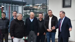 Söke Şehir Stadı’nın Altay maçına yetişmesi için çalışmalar hızlandırıldı