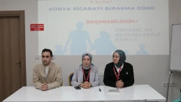 Elazığ'da sigaranın zararları ve bırakma yöntemleri anlatıldı