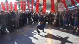 Aydın’da Atatürk’ün gelişinin 95. yıldönümü törenle kutlandı