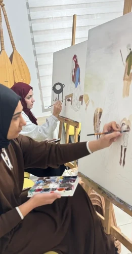 Batman'da gençler sanat kurslarıyla yeteneklerini keşfediyor