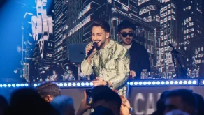 Uludağ'da Sefo ile kış festivalinde unutulmaz gece yaşandı