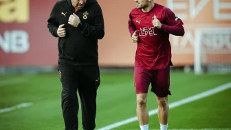 Galatasaray, Gençlerbirliği maçı hazırlıklarına antrenmanlarla devam etti