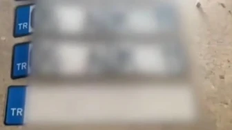 Kayseri'de sahte plaka operasyonunda 2 kişi gözaltına alındı