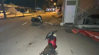 Osmaniye’de motosiklet çarpışması kameralara yansıdı
