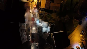 Ümraniye’de gecekondu yangınında ev kullanılamaz hale geldi