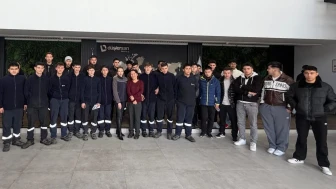 Eskişehir'de meslek lisesi öğrencileri üretim süreçlerini yerinde öğreniyor