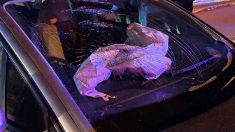 Erzurum'da şehir hastanesi kavşağında zincirleme trafik kazası meydana geldi