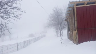 Sakarya’nın Hendek ilçesinde kar kalınlığı 20 santimetreye ulaştı