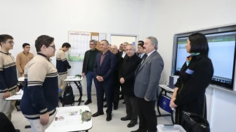 Kayseri'de sanayi odası heyetine gözde projeler gezdirildi