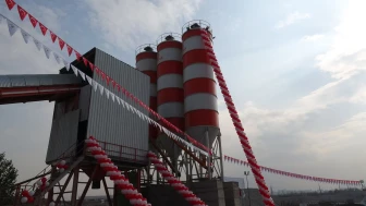 Malatya’da Yeşilyurt Belediyesi’nin 70 milyon TL’lik beton santrali hizmete açıldı
