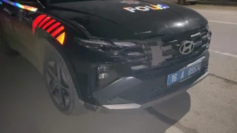 Bursa'nın İnegöl ilçesinde dur ihtarına uymayan ehliyetsiz sürücüye 95 bin 183 TL ceza