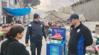 Germencik’te pazarlarda kontrol kantarı uygulaması devam ediyor