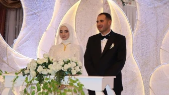 Malatya Büyükşehir Belediye Başkanı Sami Er kızının nikahını kıydı