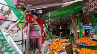 Bursa'da imdat freni boşalan öğrenci otobüsü manava daldı