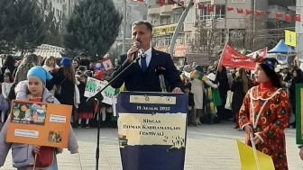 Sincan’da Roman Kahramanları Festivali renkli görüntülere sahne oldu