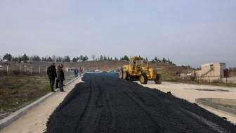 Taşköprü'de yeni kamyon garajı ve Ethem Mahallesi yolları asfaltlandı