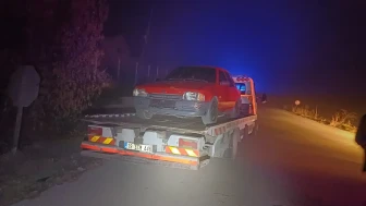 Çorum’da PTS kamerasına takılan sahte plakalı otomobilin sürücüsüne ön uyuşturucu testi pozitif çıktı