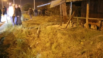 Sakarya’da hafif ticari araçla çarpışan otomobil tarlaya devrildi: 5 yaralı