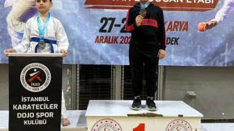 Düzceli karateciler Türkiye Yıldızlar Karate Ligi’nde madalyalarla döndü