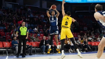 bahçeşehir koleji BKT eurocup’ta aris’i 81-79 mağlup etti