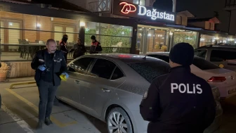 Alkollü restoranda silahlı kavga: 1 kişi yaralandı